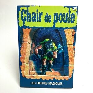 Chair de poule #27 1996 Goosebumps 90s R.L. Stine French Book Quebec Heritage